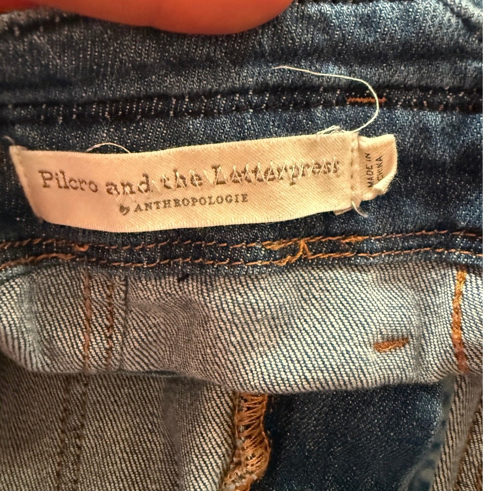 Pilcro Anthropologie Boho Jeans